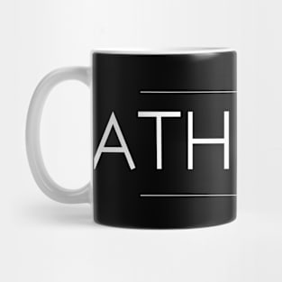 Athlete Minimalist Design Mug